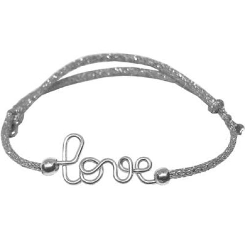 bracelet-cordon-paillette-love-argent-personnalisable