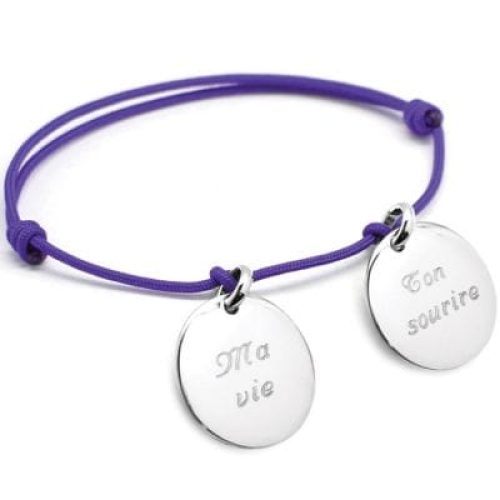 bracelet-cordon-petits-tresors-medaille-argent-925