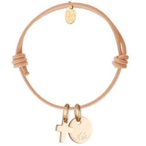 bracelet-mini-croix-personnalisable-plaque-or