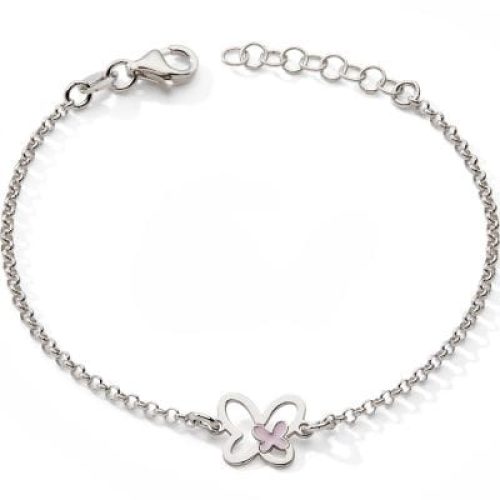 bracelet-papillon-rose-argent
