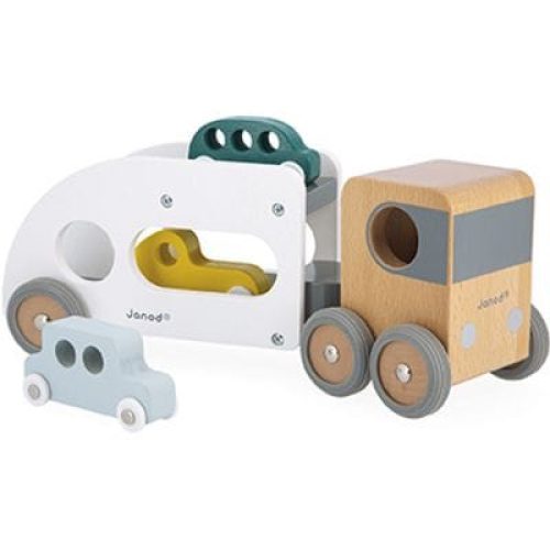 camion-porte-autos-et-ses-3-vehicules-bolid-en-bois