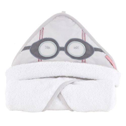 Cape de bain bébé écrue Mini-Express