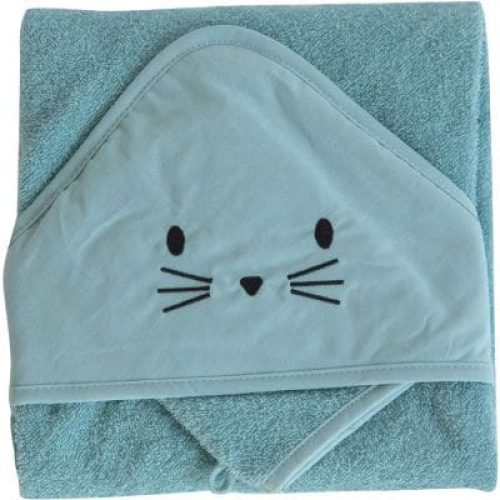 cape-de-bain-gant-chat-bleu-nil-75-x-75-cm