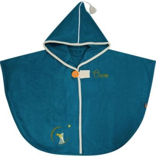 cape-de-bain-raton-laveur-petrole-personnalisable-0-5-ans