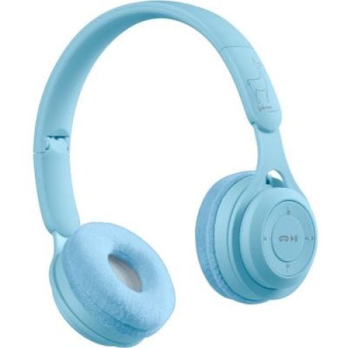 casque-enfant-sans-fil-bleu-pastel
