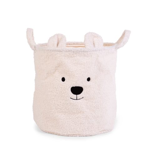Panier De Rangement - 40x40x40 Cm - Teddy - Ecru
