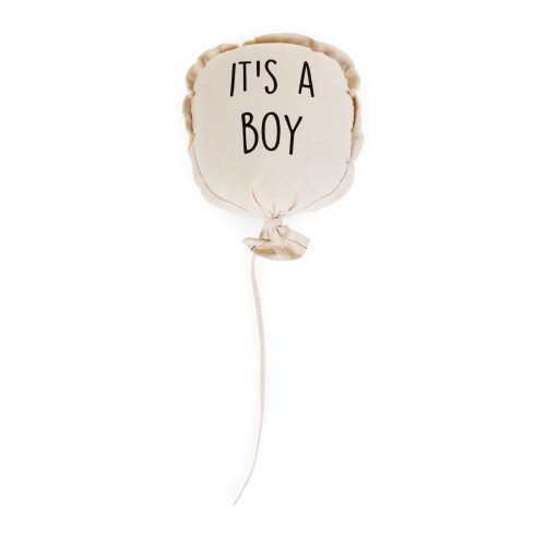 Ballon Toile - It's A Boy - Décoration Murale - 35x26x8 Cm
