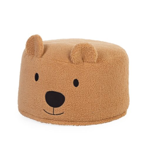 Pouf Teddy marron