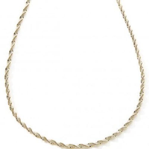 chaine-torsadee-argente-et-jaune-42-cm-argent