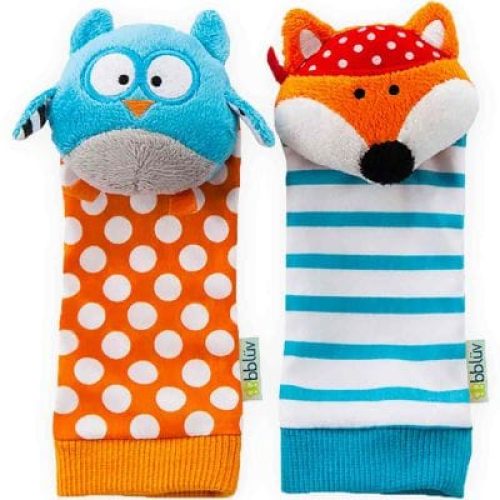 chaussettes-d-eveil-duo-hibou-et-renard