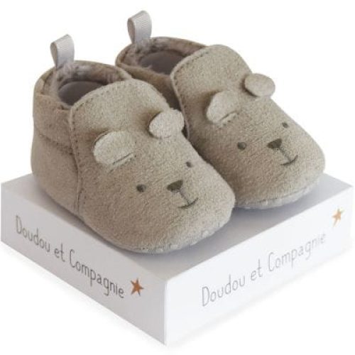 chaussons-gris-0-6-mois