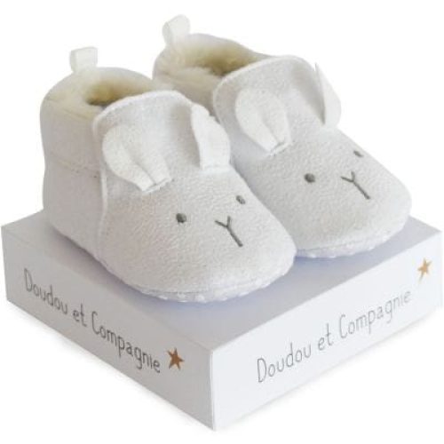 chaussons-lapin-blanc-0-6-mois