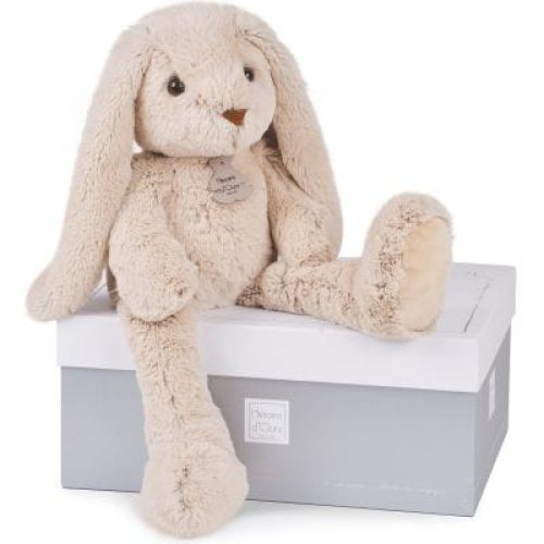 coffret-peluche-lapin-copains-calins-beige-50-cm