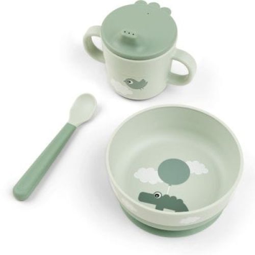 coffret-premier-repas-happy-clouds-vert-3-pieces