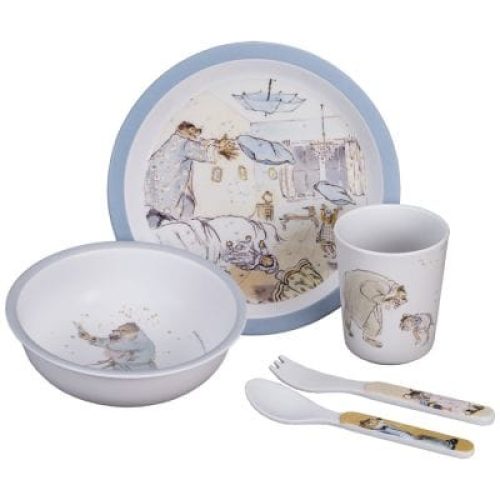 coffret-repas-ernest-et-celestine-bleu-5-pieces