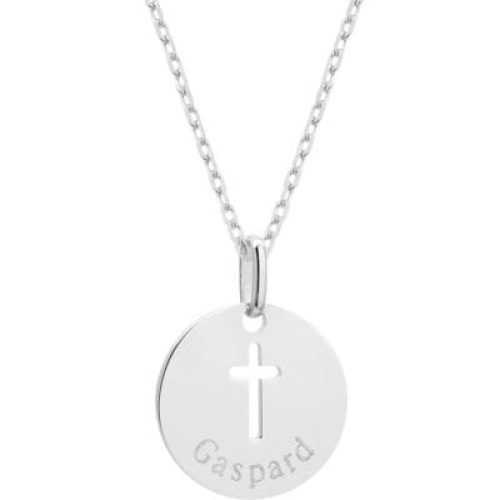 collier-chaine-croix-ajouree-personnalisable-argent-925