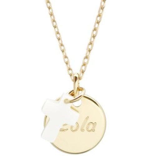 collier-enfant-medaille-et-croix-en-nacre-personnalisable-plaque-or