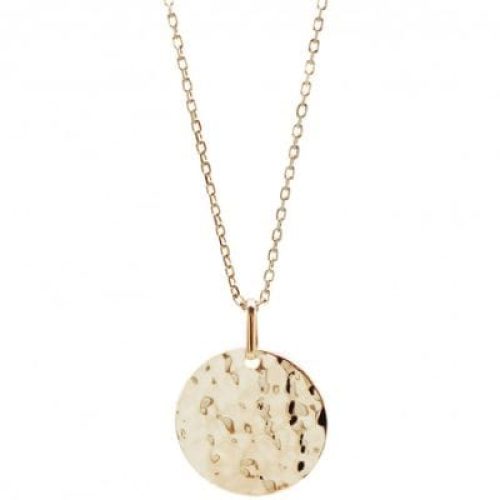 collier-medaille-martelee-45-cm-personnalisable-plaque-or