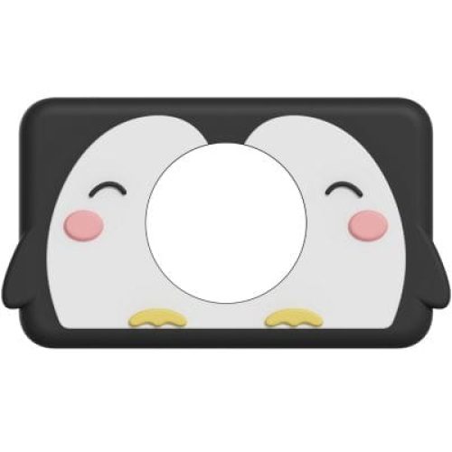 coque-en-silicone-pour-appareil-photo-zoo-friends-penguin