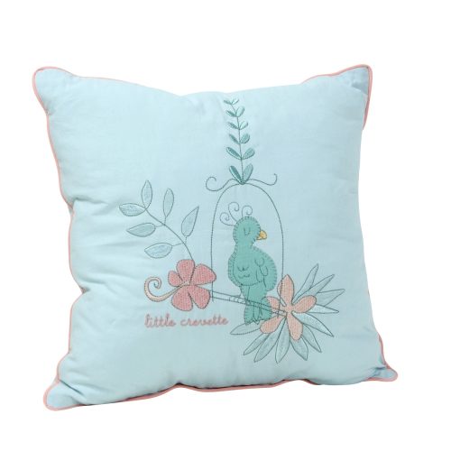 Coussin Oiseau de Paradis