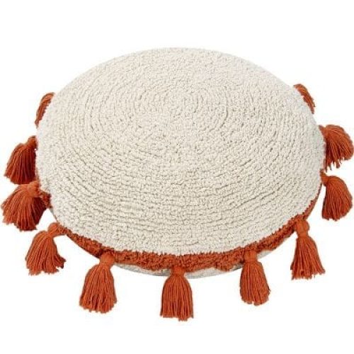 coussin-rond-a-pompons-circle-terracotta-48-cm