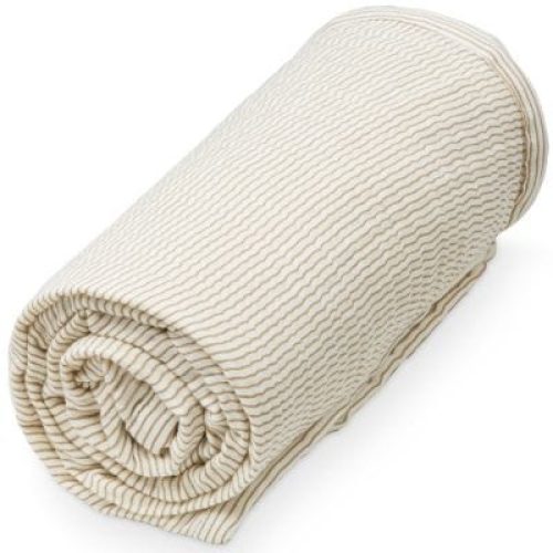 couverture-bebe-en-mousseline-rayures-marron