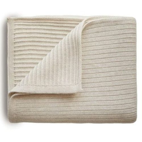 couverture-en-coton-bio-ribbed-beige-melange-80-x-100-cm