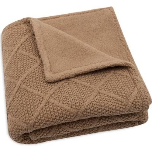 couverture-en-polaire-check-knit-biscuit-75-x-100-cm