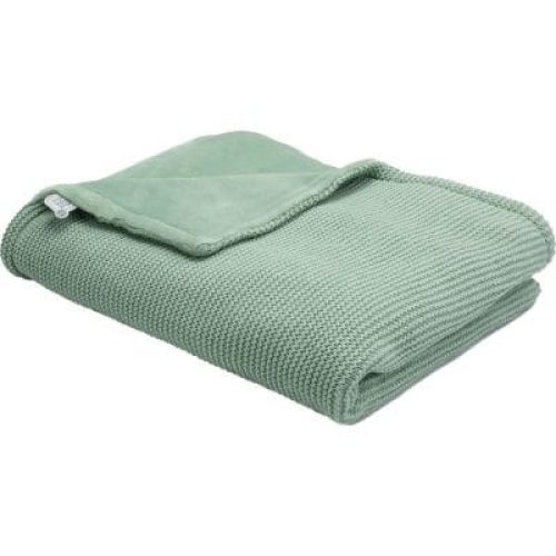 couverture-en-tricot-et-flanelle-sauge-75-x-100-cm