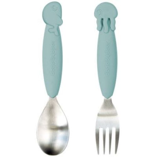 cuillere-et-fourchette-sea-friends-bleus-yummy