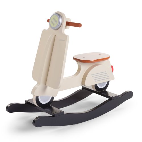 Trottinette à bascule crème