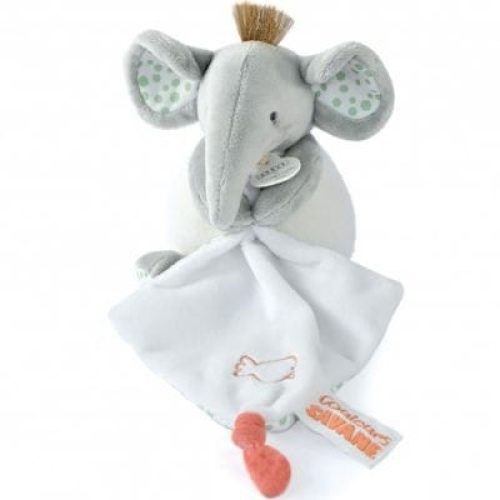 doudou-plat-pantin-elephant-couleurs-savane-15-cm