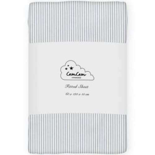 drap-housse-en-coton-bio-classic-stripes-blue-60-x-120-cm