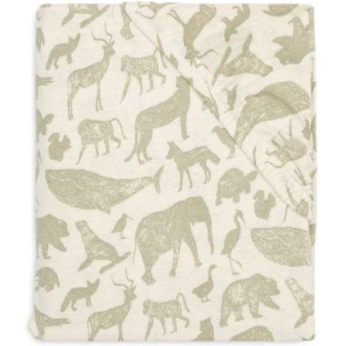 drap-housse-en-jersey-animals-olive-green-40-x-80-cm