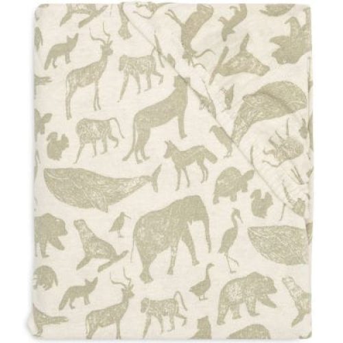 drap-housse-en-jersey-animals-olive-green-60-x-120-cm