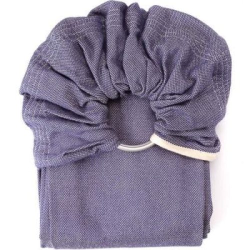 echarpe-de-portage-sling-sans-noeud-tisse-en-coton-bio-bleu-cobalt