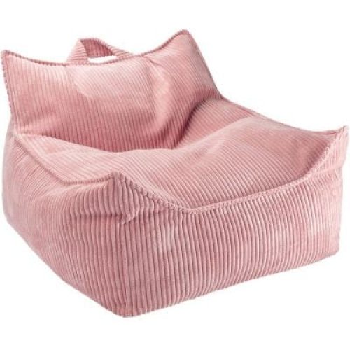fauteuil-pouf-pink-mousse-velours-cotele