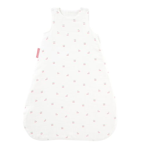 Gigoteuse été bébé gaze de coton bio Cerise TOG 0.5