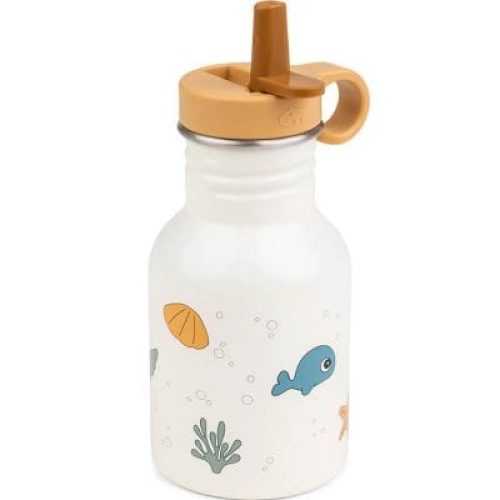 gourde-inox-sea-friends-beige-350-ml