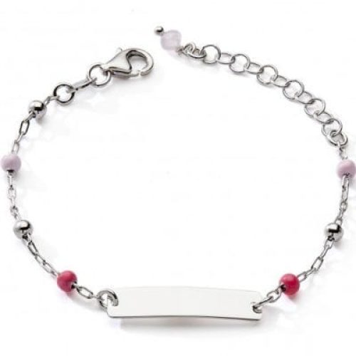 gourmette-boules-roses-12-2-5-cm-argent