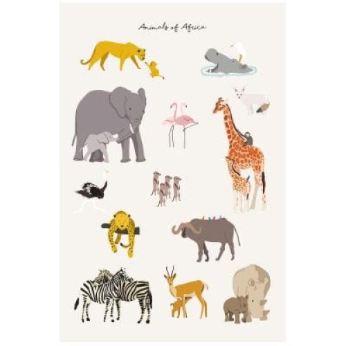 grande-affiche-savane-animals-of-africa-60-x-40-cm-2