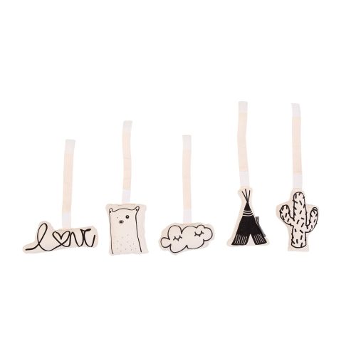 Arche Bébé Figures en Toile - 5pcs