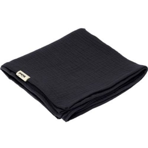 lange-en-coton-noir-reglisse-90-x-90-cm