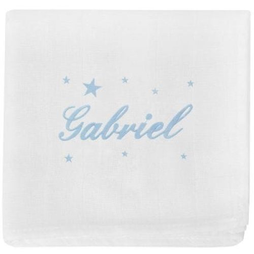 lange-etoile-bleu-personnalisable-70-x-70-cm