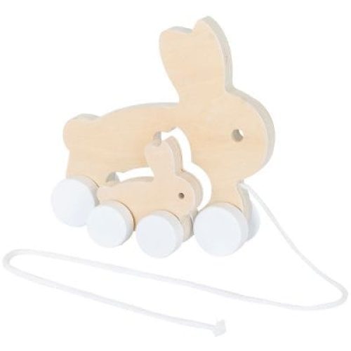 lapin-a-tirer-en-bois-26-cm