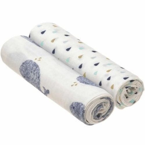 lot-2-maxi-langes-baleine-little-water-120-x-120-cm