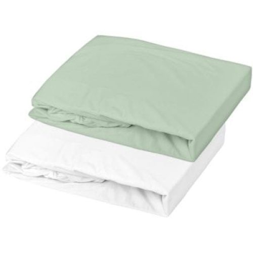 lot-alese-blanc-et-drap-housse-vert-de-gris-70-x-140-cm