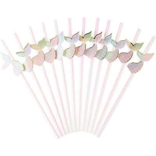 lot-de-12-pailles-sirene-iridescentes