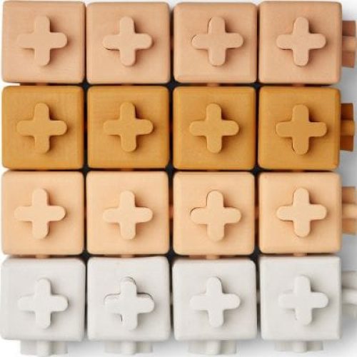 lot-de-16-blocs-de-construction-en-silicone-pierce-tuscany-rose-multi-mix