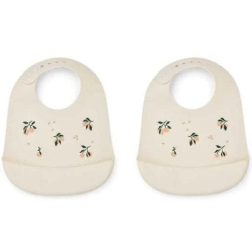 lot-de-2-bavoirs-a-poche-tilda-peach-sea-shell-mix